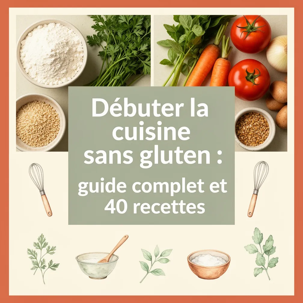 Débuter la cuisine sans gluten : guide complet et 40 recettes