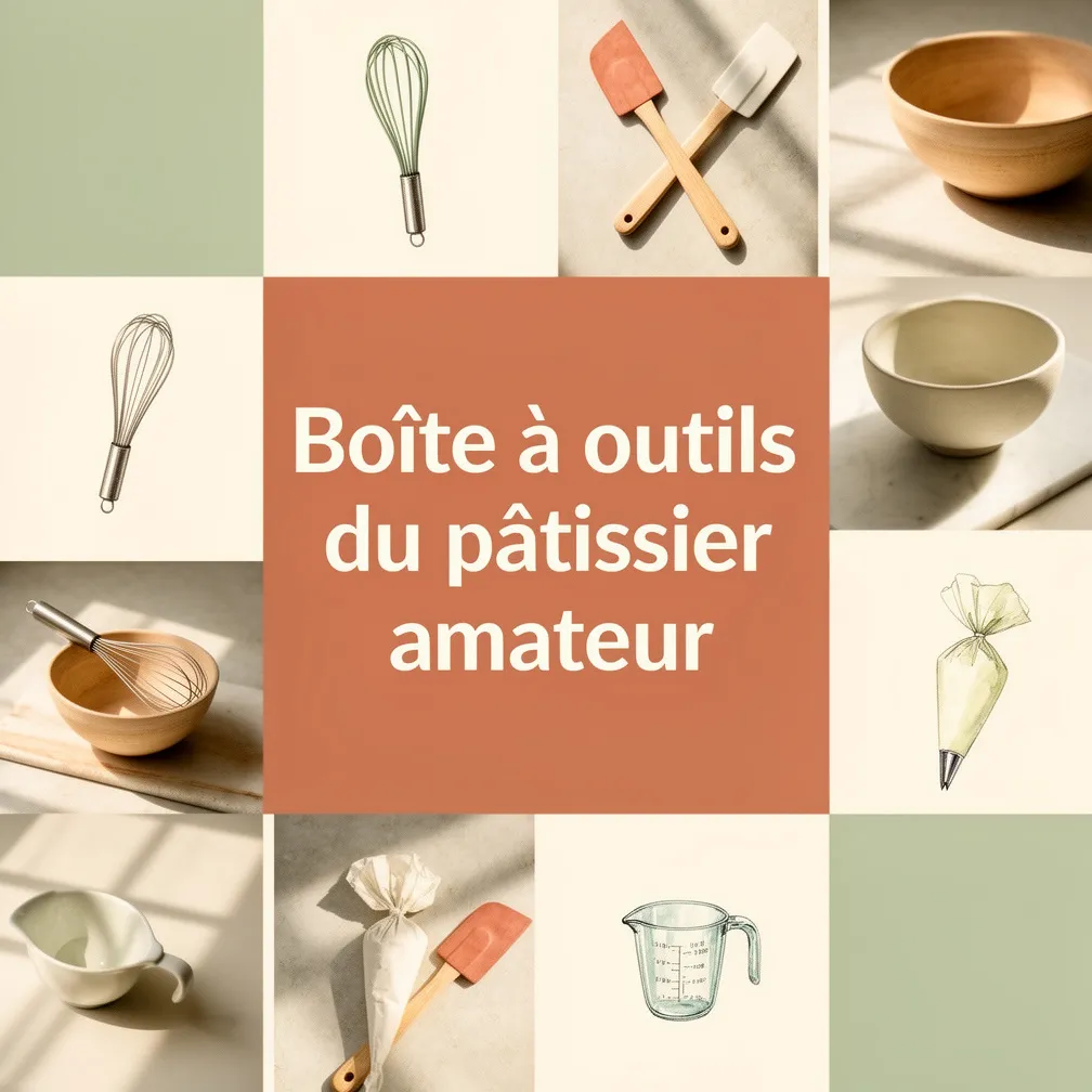 Boîte à outils du pâtissier amateur